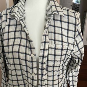 Abercrombie sz L womens flannel